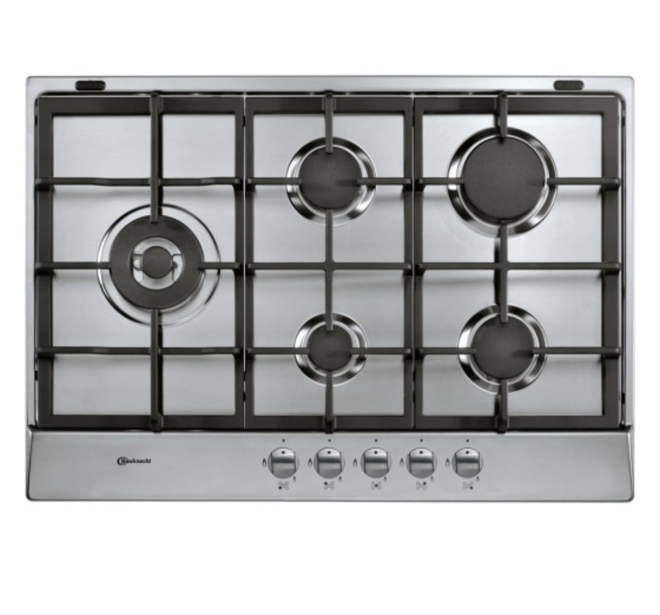 PIANO COTTURA BAUCKNECHT INOX 5 FUOCHI